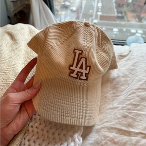 Urban outfitters Corded LA Dodgers hat
